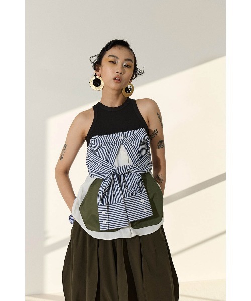 セール】MA-1 DOCKING BUSTIER SH（シャツ/ブラウス）｜OMMO