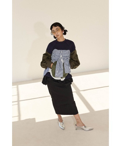 【新品】OMMO　MA-1 DOCKING SHORT TOPS OMMO ONLINE STORE / MA-1 DOCKING OP