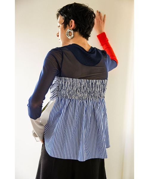 セール】MA-1 DOCKING BUSTIER SH（シャツ/ブラウス）｜OMMO