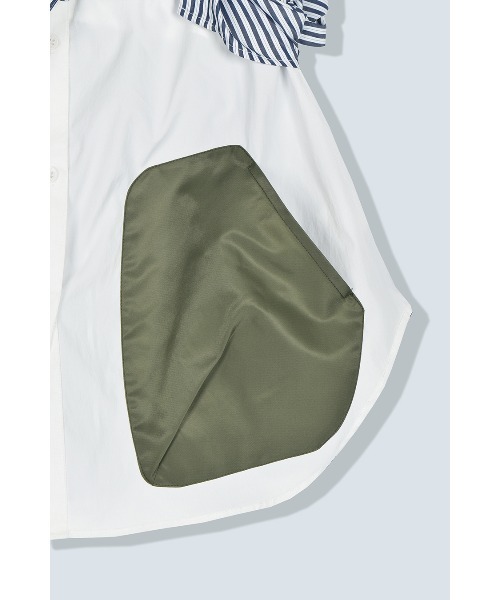 セール】MA-1 DOCKING BUSTIER SH（シャツ/ブラウス）｜OMMO（オーエム