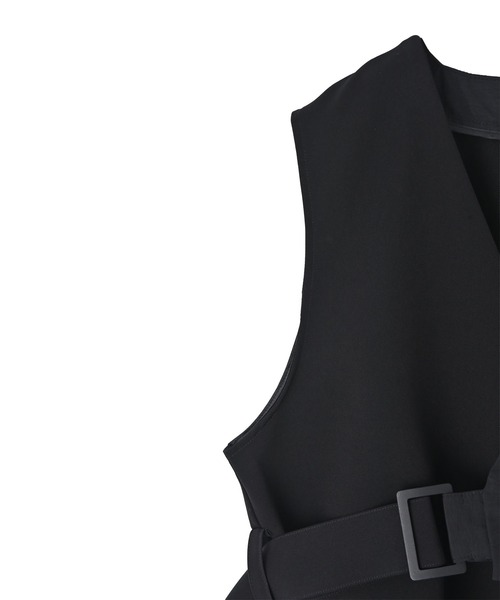 funda mine（ファンダマイン）の「異素材ベスト（ベスト・レディース・ブラック・FREE）」の22枚目の写真