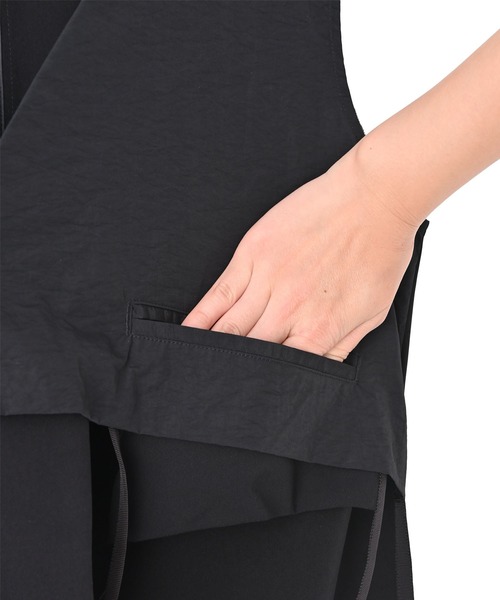 funda mine（ファンダマイン）の「異素材ベスト（ベスト・レディース・ブラック・FREE）」の15枚目の写真