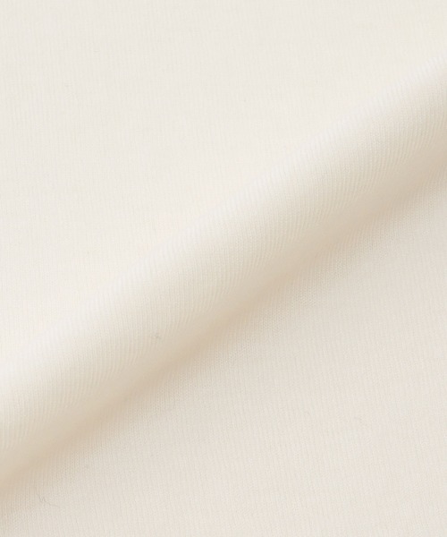 DRESSLAVE（ドレスレイブ）の「sheer curve pull(シアーカーブプルオーバー)（Tシャツ/カットソー・レディース・ホワイト/ネイビー・38）」の18枚目の写真