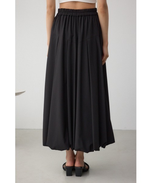 AZUL by moussy(アズールバイマウジー)の「【身長/骨格別着用画像あり】ボリュームバルーンスカート 春服 秋服 無地 ボタニカル柄 ロングスカート デザインスカート(スカート・レディース・ブラック/ホワイト系その他/グレー/ブラック系その他/ブラウン/マルチ・SMALL/MEDIUM)」の20枚目の写真