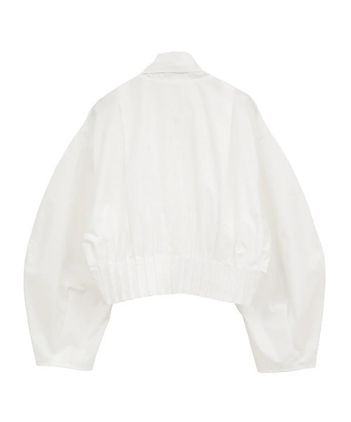 CLANE（クラネ）の「CLANE/クラネ/RIBBON ZIP SHIRTS（シャツ/ブラウス