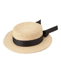 Grandedge（グランドエッジ）の「カンカン帽オーガンジーリボン（ハット）」