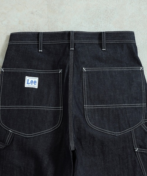Lee（リー）の「Lee/リー【リジッド/ノンウォッシュ】DUNGAREES ワイドペインターデニムパンツ リジッドデニムパンツ セットアップ可 ユニセックス（デニムパンツ・メンズ・ノンウォッシュ・X-LARGE/LARGE/MEDIUM/SMALL）」の9枚目の写真