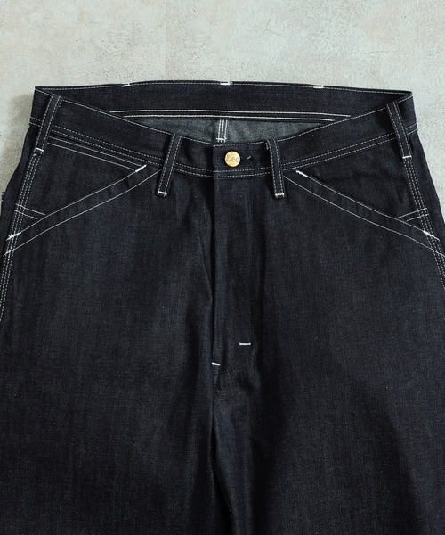 Lee（リー）の「Lee/リー【リジッド/ノンウォッシュ】DUNGAREES ワイドペインターデニムパンツ リジッドデニムパンツ セットアップ可 ユニセックス（デニムパンツ・メンズ・ノンウォッシュ・X-LARGE/LARGE/MEDIUM/SMALL）」の10枚目の写真