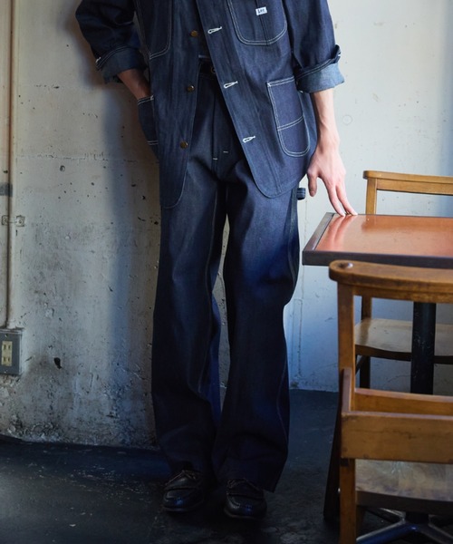 Lee（リー）の「Lee/リー【リジッド/ノンウォッシュ】DUNGAREES ワイドペインターデニムパンツ リジッドデニムパンツ セットアップ可 ユニセックス（デニムパンツ・メンズ・ノンウォッシュ・X-LARGE/LARGE/MEDIUM/SMALL）」の15枚目の写真