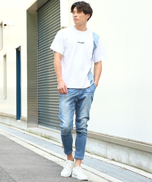 LUXSTYLE(ラグスタイル)の「クライミングジョグデニムパンツ(デニムパンツ・メンズ・ブルー/インディゴブルー・L/XL/M)」の19枚目の写真