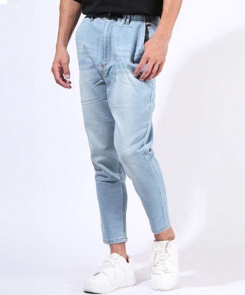LUXSTYLE(ラグスタイル)の「クライミングジョグデニムパンツ(デニムパンツ・メンズ・ブルー/インディゴブルー・L/XL/M)」の20枚目の写真