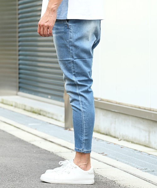 LUXSTYLE(ラグスタイル)の「クライミングジョグデニムパンツ(デニムパンツ・メンズ・ブルー/インディゴブルー・L/XL/M)」の16枚目の写真