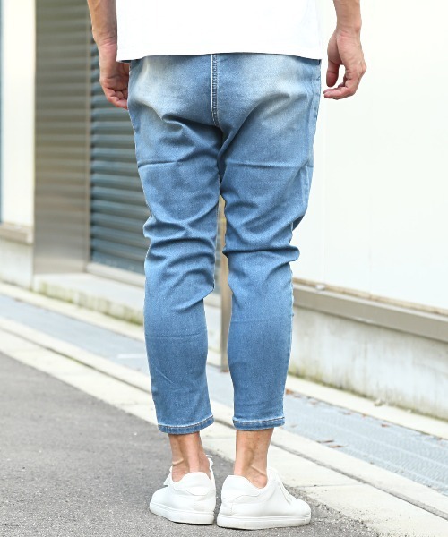 LUXSTYLE(ラグスタイル)の「クライミングジョグデニムパンツ(デニムパンツ・メンズ・ブルー/インディゴブルー・L/XL/M)」の17枚目の写真