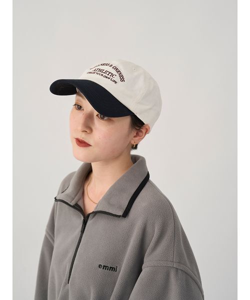 STONE ベースボールキャップ Compassエンブロイダリー エンブロイダリーキャップ（キャップ）｜emmi（エミ）の