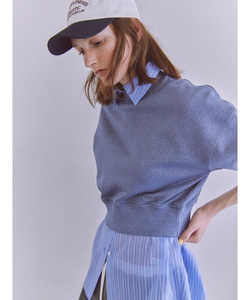 emmi（エミ）の「エンブロイダリーキャップ（キャップ・レディース・ホワイト/ボルドー/ネイビー・F）」の8枚目の写真