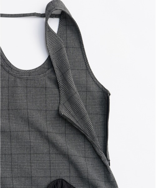 PRANK PROJECT（プランクプロジェクト）の「フリルヘムチュニック / Ruffled Hem Tunic（チュニック・レディース・グレー/ブラック・FREE）」の15枚目の写真