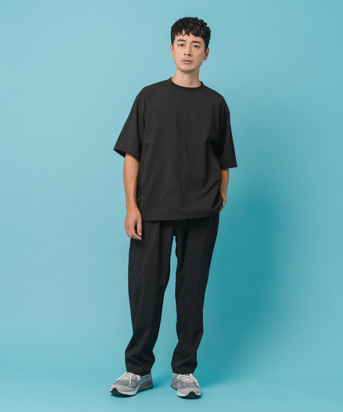 EDIFICE(エディフィス)の「テック ドライ メッシュ プルオーバー(Tシャツ/カットソー・メンズ・ライトグレー/ブラック・SMALL/MEDIUM/LARGE)」の3枚目の写真