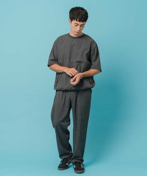 EDIFICE(エディフィス)の「テック ドライ メッシュ プルオーバー(Tシャツ/カットソー・メンズ・ライトグレー/ブラック・SMALL/MEDIUM/LARGE)」の17枚目の写真