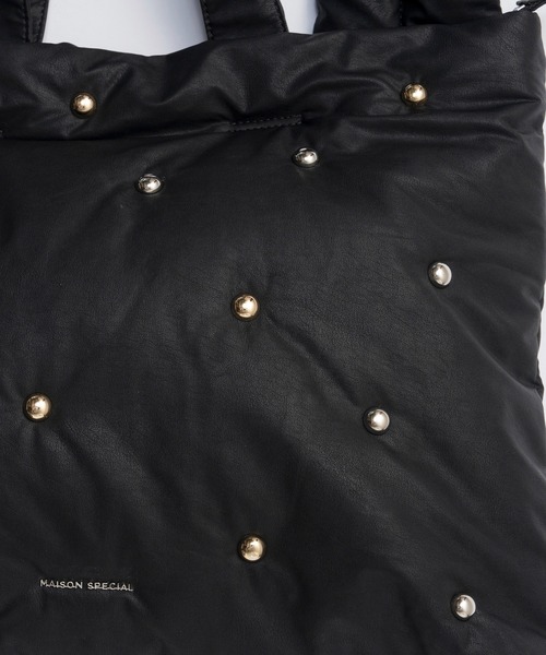 25AW PRE-ORDER】Studs Double Knot Tote Bag/スタッズダブル