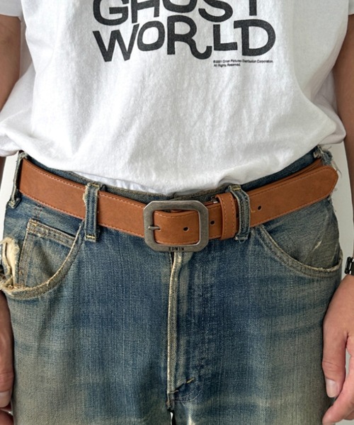 EDWIN(エドウィン)の「EDWIN/エドウィン 35mm ギャリソンベルト/スクエア/PU(ベルト・メンズ・ダークブラウン/ブラウン/ホワイト/ネイビー/ブラック・FREE)」の16枚目の写真