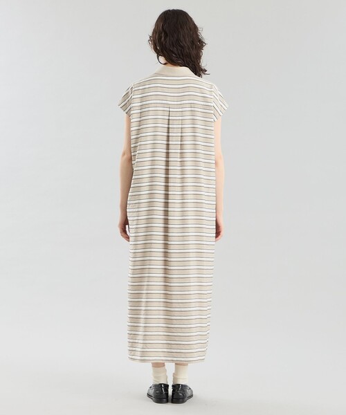MACKINTOSH PHILOSOPHY(マッキントッシュ フィロソフィー)の「GREY LABEL マルチボーダーワンピース(ワンピース・レディース・ベージュ/オフホワイト・1/2)」の7枚目の写真