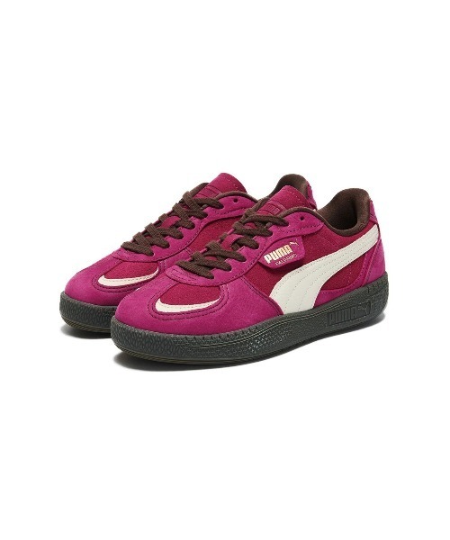PUMA(プーマ)の「PUMA PALERMO MODA WINE CLUB WNS(プーマ パレルモ モーダ ワイン クラブ WNS)(スニーカー・レディース・ピンク系・25cm/24.5cm/24cm/23.5cm/23cm)」の1枚目の写真