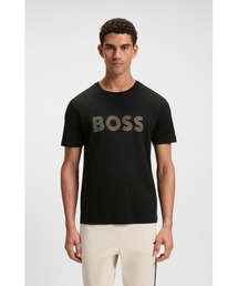 BOSS（ボス）の「ピマコットン Tシャツ グロスロゴ（Tシャツ/カットソー）」