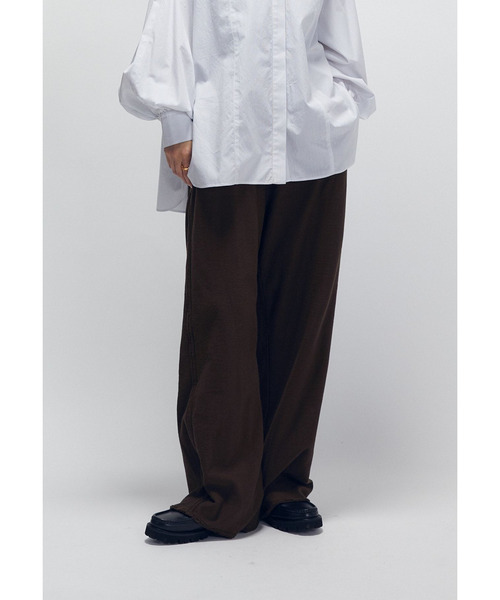 GREYCHORD（グレーコード）＞“LONA”ワイドストレートパンツ（その他