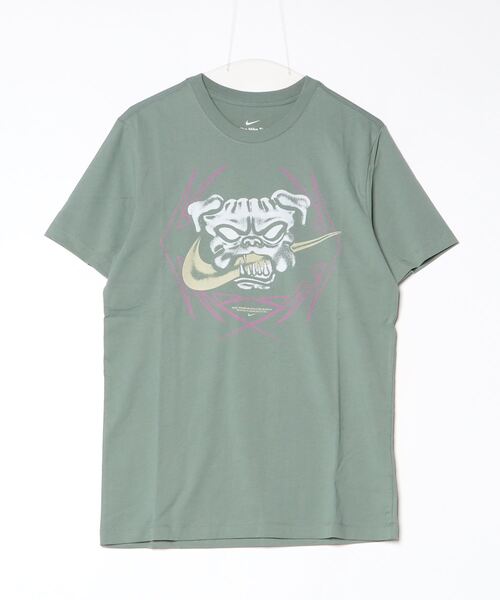 NIKE（ナイキ）の「ナイキ NIKE ナイキ モダン フィットネス S/S Tシャツ（Tシャツ/カットソー・メンズ・ブラウン/グリーン/ブラック・S/M/L/LL/3L）」の3枚目の写真