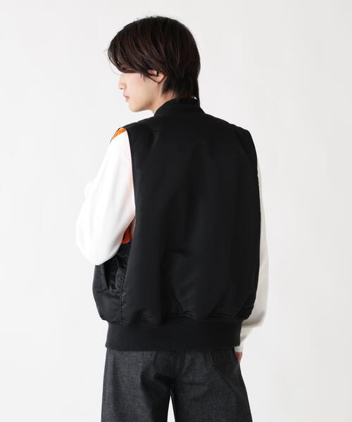 Alpha Industries(アルファインダストリーズ)の「【25FW新作商品】Alpha Industries/アルファインダストリーズ/MA-1 VEST(MA-1・メンズ・ブラック・X-LARGE/LARGE/MEDIUM/SMALL)」の18枚目の写真