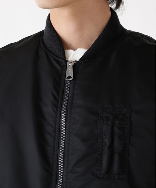 Alpha Industries(アルファインダストリーズ)の「【25FW新作商品】Alpha Industries/アルファインダストリーズ/MA-1 VEST(MA-1・メンズ・ブラック・X-LARGE/LARGE/MEDIUM/SMALL)」の9枚目の写真