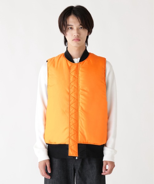 Alpha Industries(アルファインダストリーズ)の「【25FW新作商品】Alpha Industries/アルファインダストリーズ/MA-1 VEST(MA-1・メンズ・ブラック・X-LARGE/LARGE/MEDIUM/SMALL)」の13枚目の写真