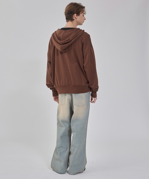 WEGO(ウィゴー)の「WEGO/【25年秋冬新作】フレアデニムパンツ(デニムパンツ・メンズ・コバルトブルー/スカイブルー/ブラック系3・SMALL/MEDIUM/LARGE)」の19枚目の写真