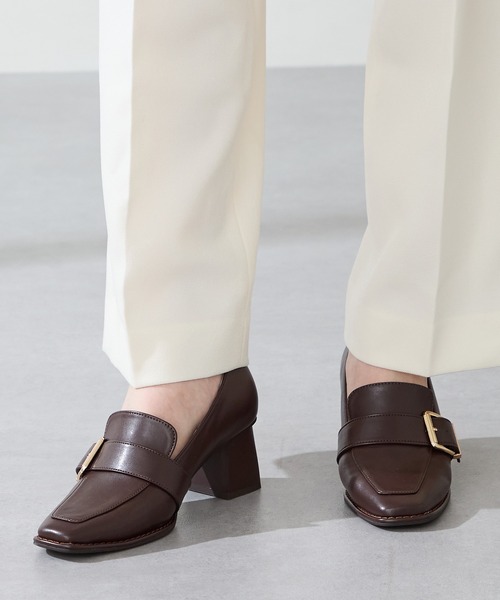 ORiental TRaffic（オリエンタルトラフィック）の「ベルトデザイン ヒール ローファー /51315（パンプス・レディース・ブラウン/キャメル/ブラック・34/35/36/37/38/39/40/41/42/33/43）」の19枚目の写真