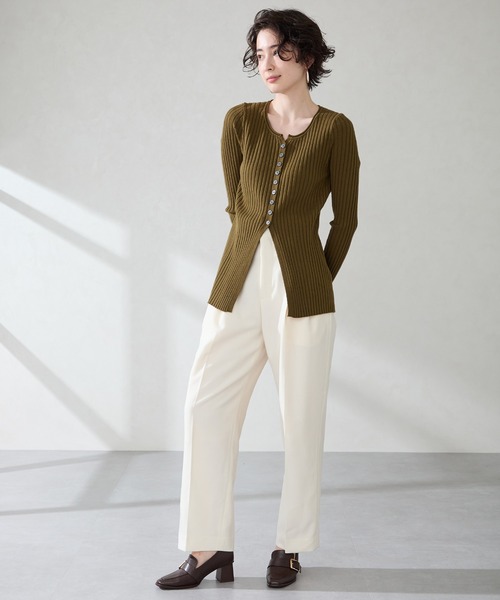 ORiental TRaffic（オリエンタルトラフィック）の「ベルトデザイン ヒール ローファー /51315（パンプス・レディース・ブラウン/キャメル/ブラック・34/35/36/37/38/39/40/41/42/33/43）」の21枚目の写真