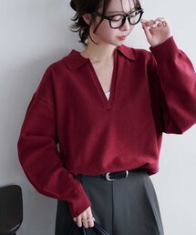 DISCOAT（ディスコート）の「【WEB限定】モチモチスキッパープルオーバー（ニット/セーター）」
