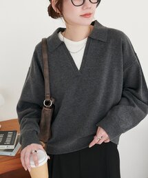 DISCOAT | モチモチスキッパープルオーバー《WEB限定カラーあり》(ニット/セーター)