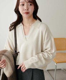【WEB限定】モチモチスキッパープルオーバー