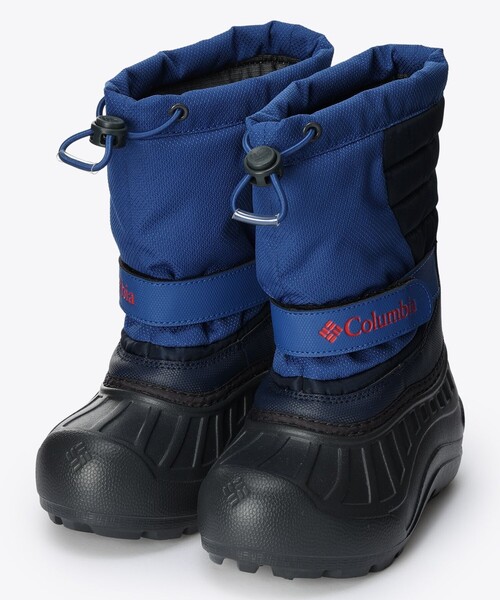 Columbia（コロンビア）の「防水 軽量 Columbia／チルドレンズ パウダーバグ スノーライト スノーブーツ／コロンビア（ブーツ・キッズ・ブラック/ブルー/ネイビー・18.0cm/13.0cm/16.0cm/14.0cm/17.0cm/15.0cm）」の3枚目の写真