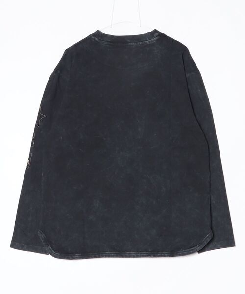 REPLAY(リプレイ)の「刺しゅう入り ボーイフィットロングTシャツ(Tシャツ/カットソー・レディース・ダークブラック・SMALL/X-SMALL/XX-SMALL)」の8枚目の写真