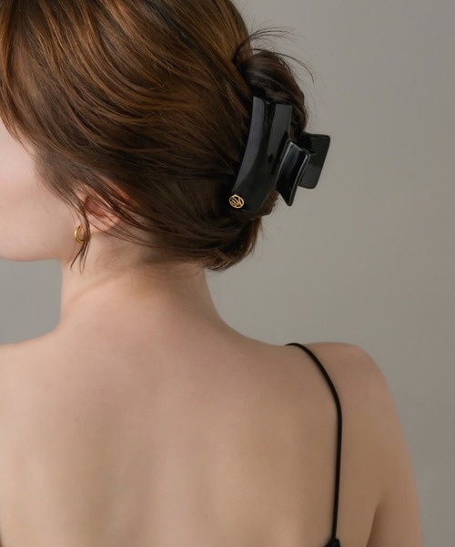 muku(ムク)の「HAIR CLIP(バレッタ/ヘアクリップ・レディース・ブラック・FREE)」の6枚目の写真