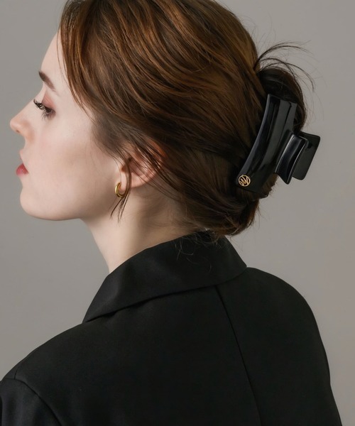muku(ムク)の「HAIR CLIP(バレッタ/ヘアクリップ・レディース・ブラック・FREE)」の2枚目の写真