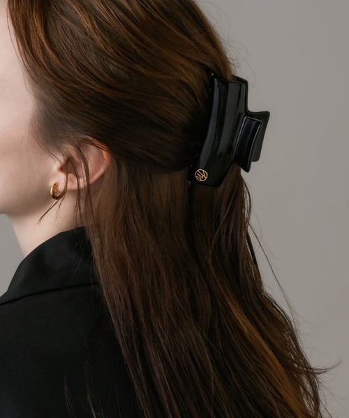 muku(ムク)の「HAIR CLIP(バレッタ/ヘアクリップ・レディース・ブラック・FREE)」の5枚目の写真
