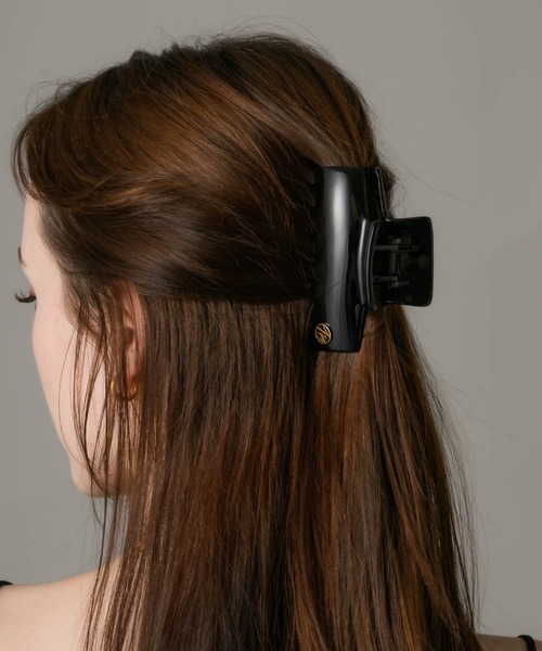 muku(ムク)の「HAIR CLIP(バレッタ/ヘアクリップ・レディース・ブラック・FREE)」の7枚目の写真