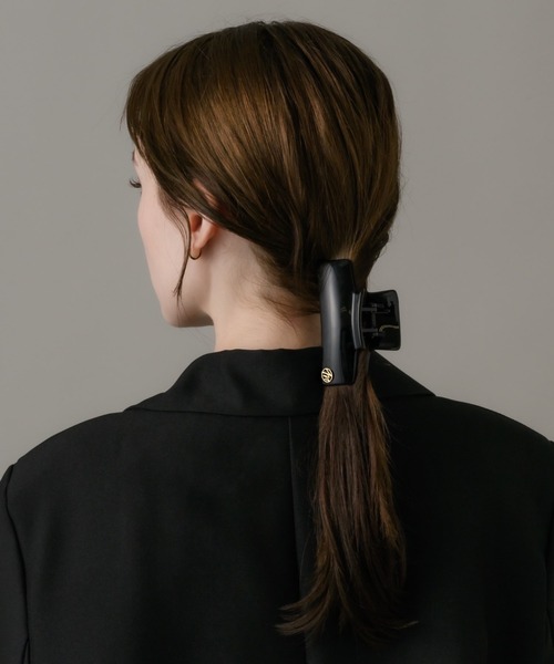 muku(ムク)の「HAIR CLIP(バレッタ/ヘアクリップ・レディース・ブラック・FREE)」の11枚目の写真