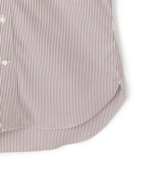 J.PRESS(ジェイプレス)の「【PREMIUM PLEATS / 形態安定】ロンドンストライプ ドレスシャツ / B.D.(ビジネスシャツ・メンズ・ネイビー系1/ワイン系1・首回り43cm-裄丈86cm/首回り42cm-裄丈86cm/首回り41cm-裄丈85cm/首回り40cm-裄丈85cm/首回り39cm-裄丈84cm/首回り38cm-裄丈84cm/首回り37cm-裄丈82cm)」の8枚目の写真