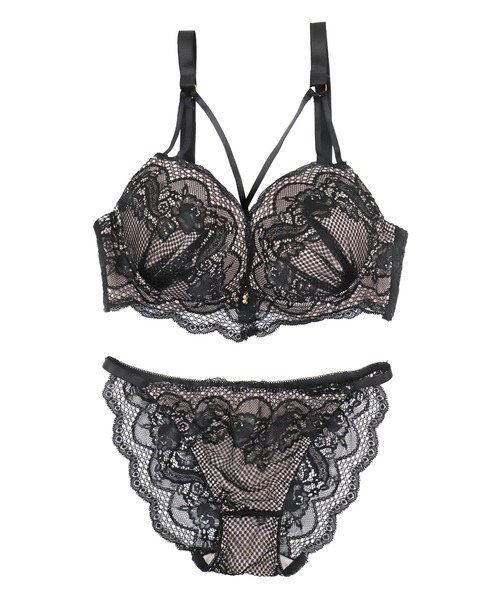 セール】下着セット レディース セットアップ スカラップレース クロス