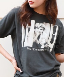 ROOPTOKYO（ループトウキョウ）の「WHITNEY HOUSTON＆MARILYN MONROE TEE Tシャツ（Tシャツ/カットソー）」