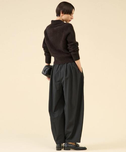 martinique（マルティニーク）の「FOXファースキッパー（一部WEB限定カラー）（ニット/セーター・レディース・チャコールグレー/ブラウン/サックスブルー/ブラウン系その他・FREE）」の10枚目の写真