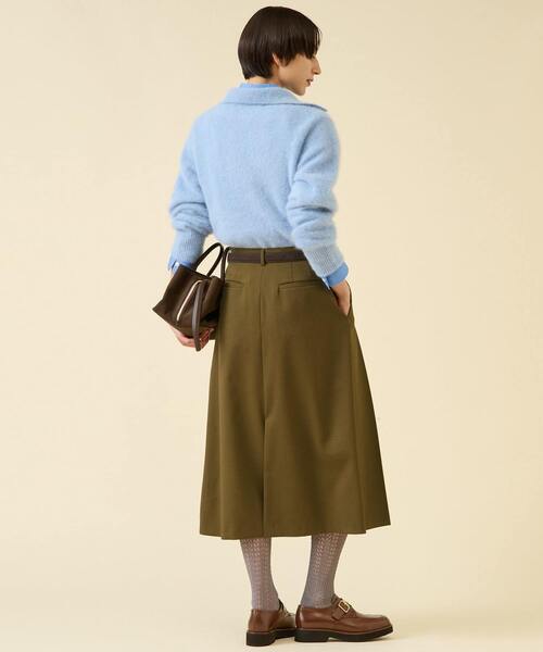 martinique（マルティニーク）の「FOXファースキッパー（一部WEB限定カラー）（ニット/セーター・レディース・チャコールグレー/ブラウン/サックスブルー/ブラウン系その他・FREE）」の20枚目の写真